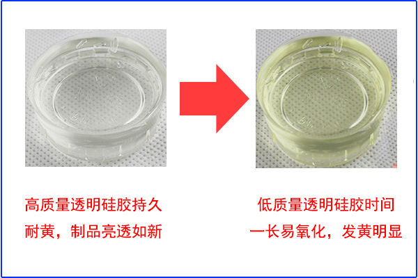 高透硅膠制品發(fā)黃，你可接受？